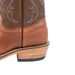Olathe Men's Cutter Toe Chestnut Oiled Latigo Western Boot MEN - Footwear - Western Boots Olathe Boot Company
