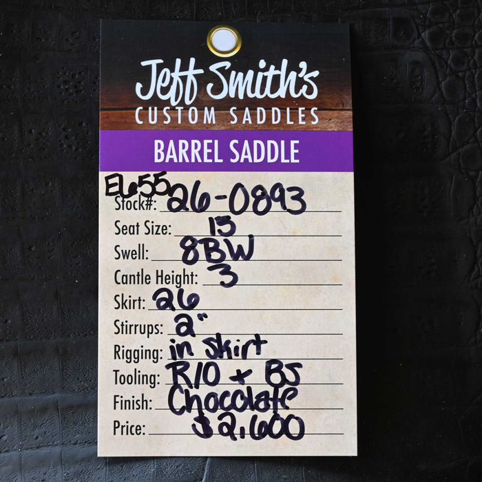 15" USED JEFF SMITH BARREL SADDLE