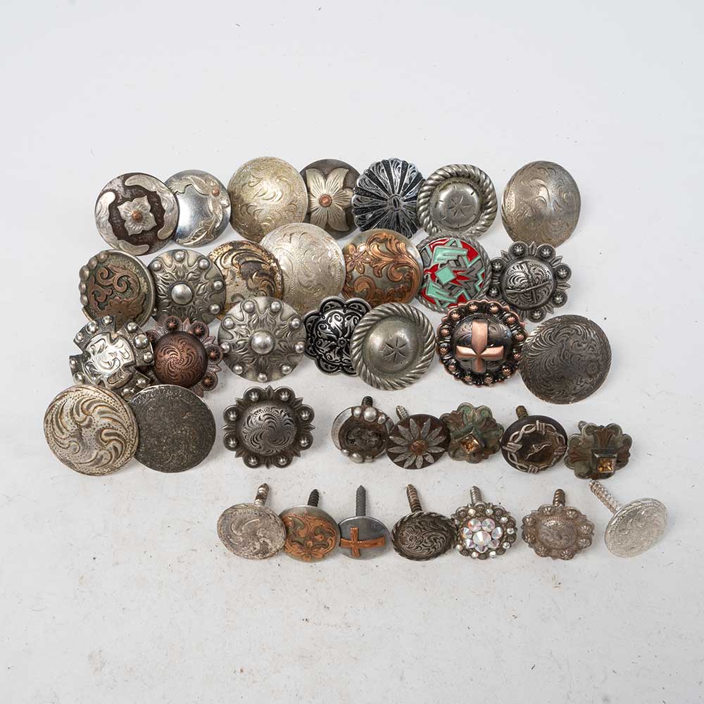 Used & New Assorted Conchos Set Of 36 Sale Barn Teskey's