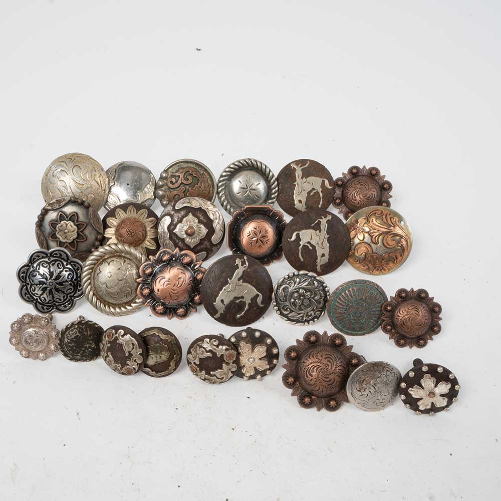 Used & New Assorted Conchos Set Of 28 Sale Barn Teskey's