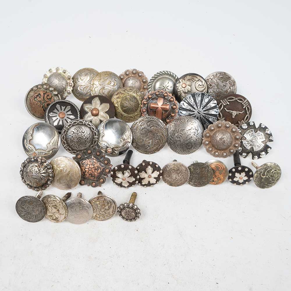 Used & New Assorted Conchos Set Of 36 Sale Barn Teskey's