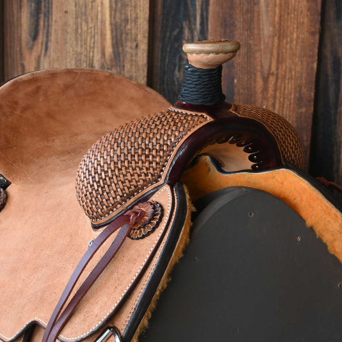 12.5" TESKEY'S TEAM ROPING SADDLE