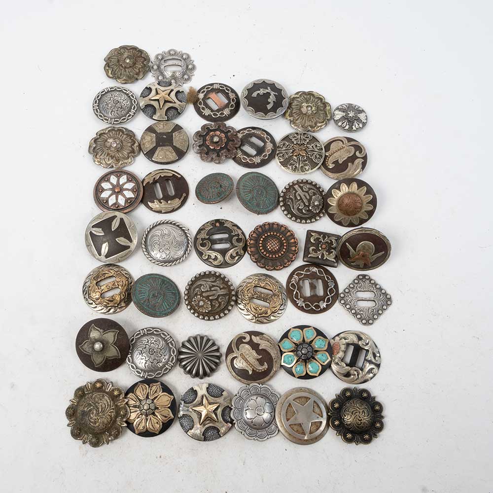 Used & New Assorted Conchos Set Of 24 Sale Barn Teskey's