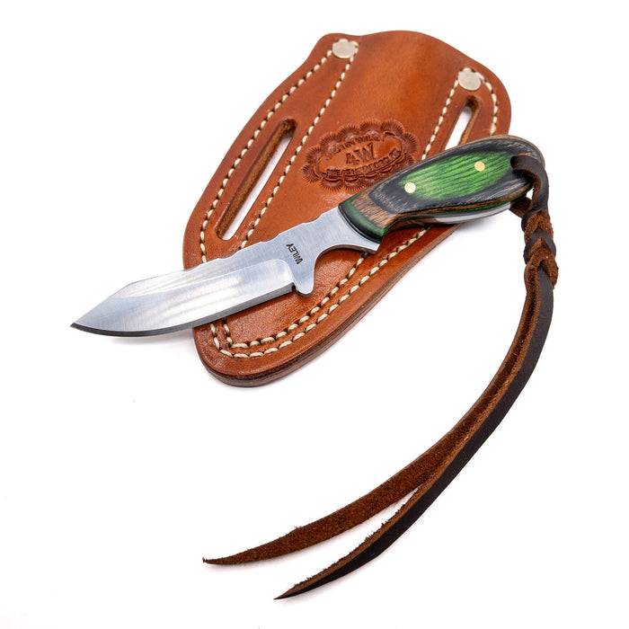 Justin Wiley Carbon Steel Skinner Knife