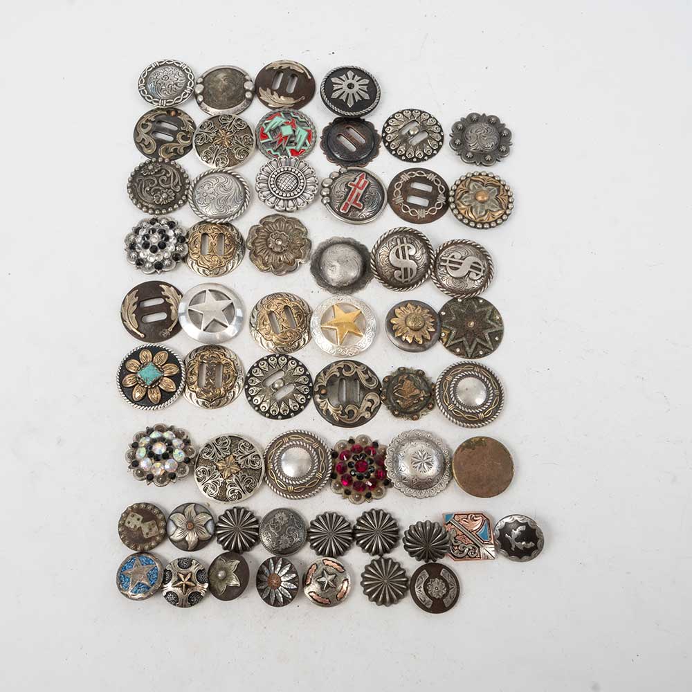 Used & New Assorted Conchos Set Of 56 Sale Barn Teskey's