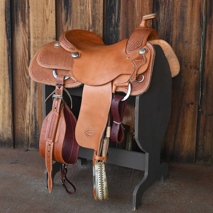 15.5" TESKEY'S STEER WRESTLING SADDLE