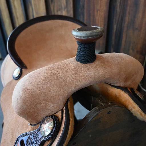 14" TESKEY'S ROPING SADDLE Saddles - New Teskey's Saddlery