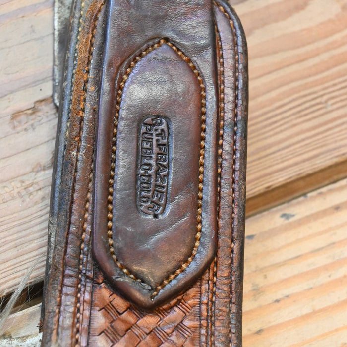 1920's R.T. Frazier Woolie Chaps Tack - Chaps & Chinks R.T. Frazier