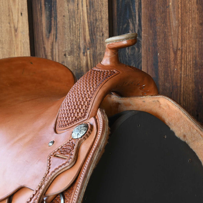 15.5" TESKEY'S STEER WRESTLING SADDLE