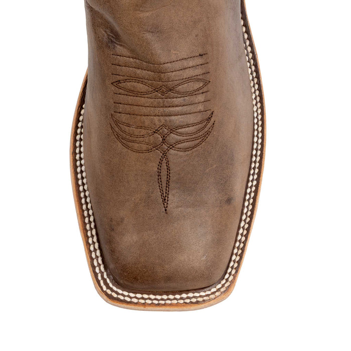 Anderson Bean Men's Square Toe Dark Brown Barcelona Western Boot MEN - Footwear - Western Boots Anderson Bean Boot Co.