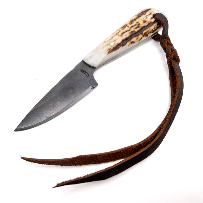 Justin Wiley Carbon Steel Drop Point Knife