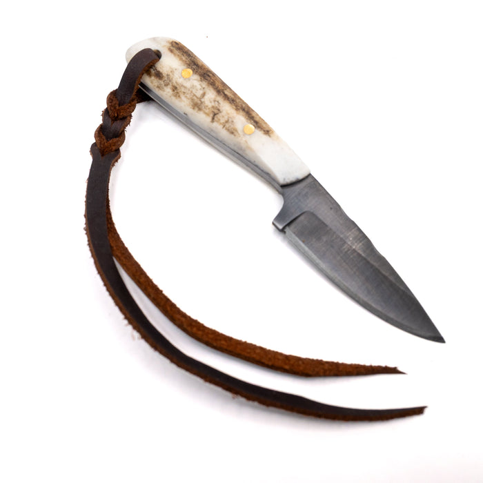 Justin Wiley Carbon Steel Drop Point Knife