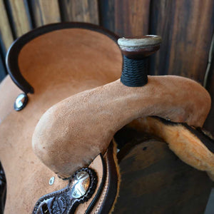 15" TESKEY'S ROPING SADDLE Saddles Teskey's Saddlery