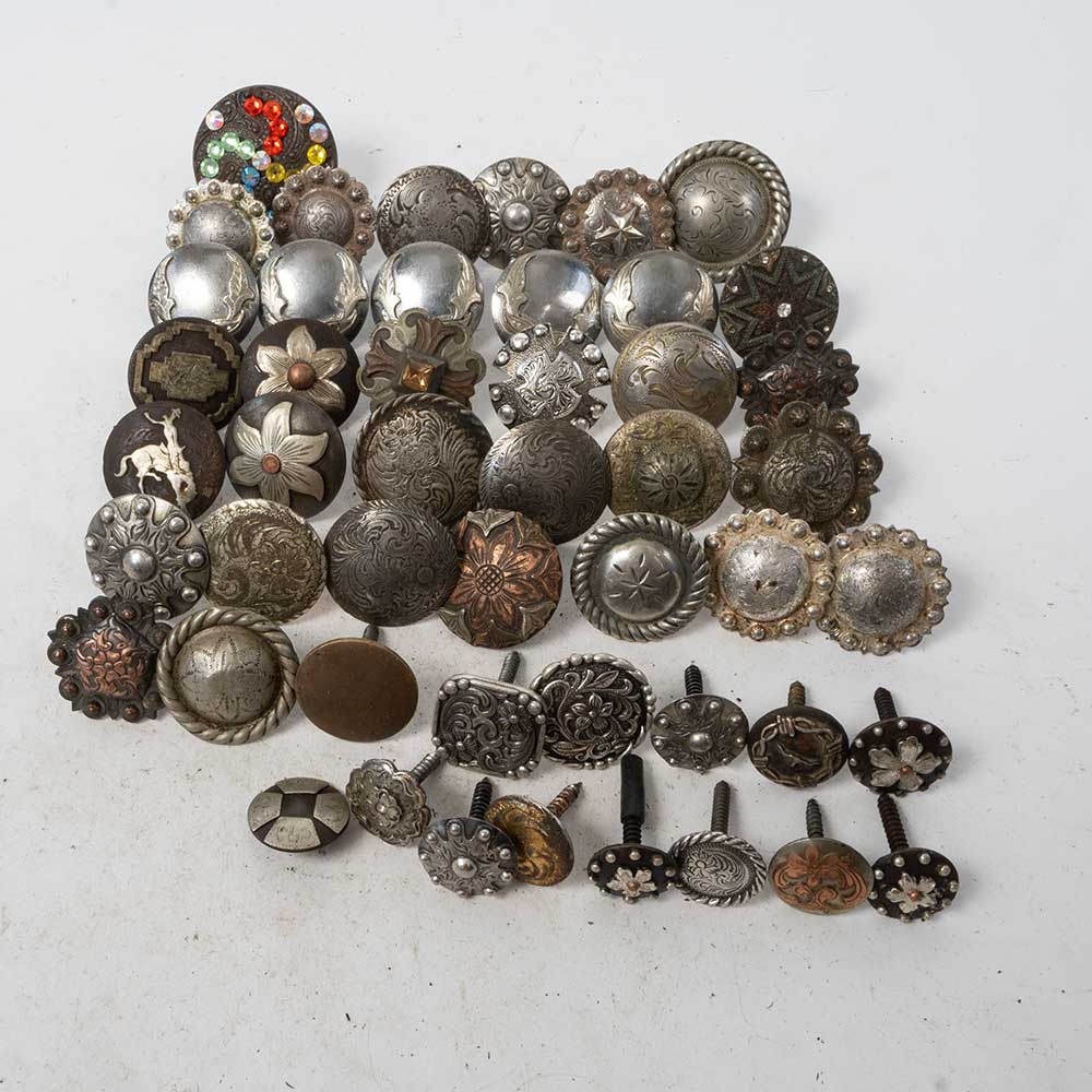 Used & New Assorted Conchos Set Of 48 Sale Barn Teskey's