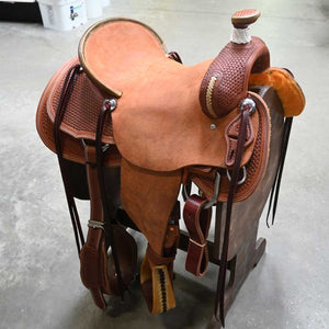 15.5" TESKEY'S RANCH ASSOCIATION SADDLE Saddles TESKEY'S SADDLERY LLC   