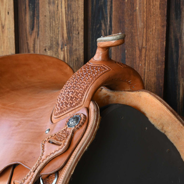 15.5" TESKEY'S STEER WRESTLING SADDLE