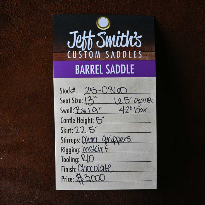 13" JEFF SMITH BARREL SADDLE