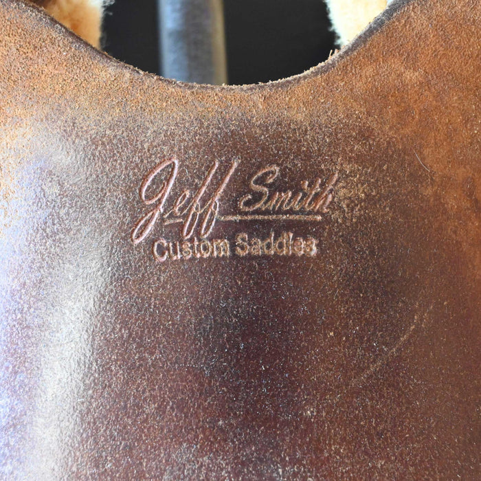 16" USED JEFF SMITH CUTTING SADDLE