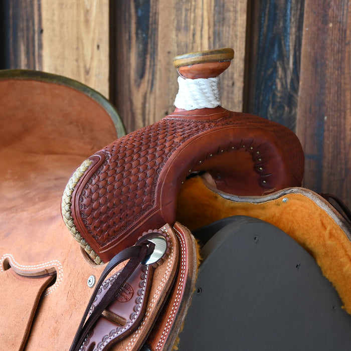 16.5" TESKEY'S RANCH ASSOCAITION SADDLE Saddles - New Teskey's Saddlery
