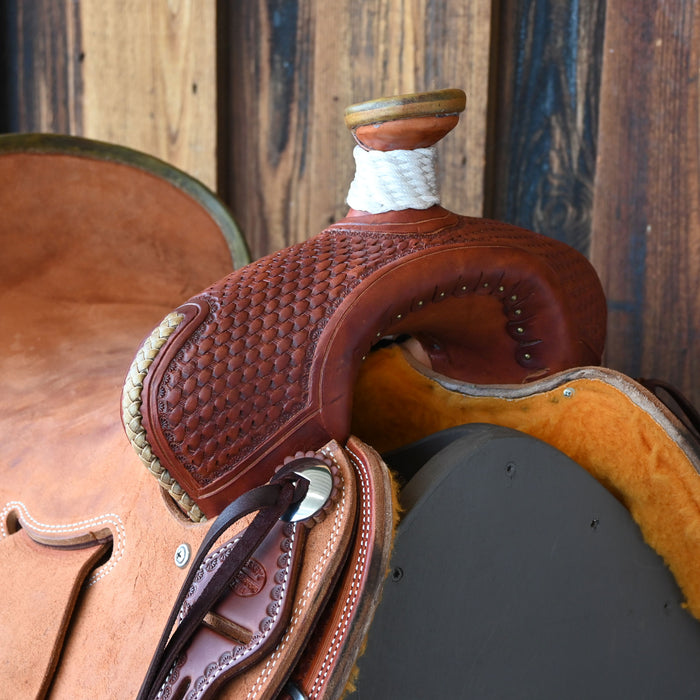 15" TESKEY'S RANCH ASSOCIATION SADDLE Saddles - New Teskey's Saddlery
