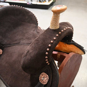 15" CIRCLE Y JOSEY MITCHELL LIGHTWEIGHT BARREL SADDLE