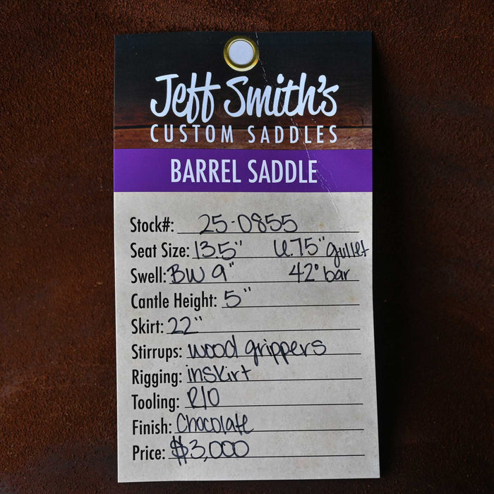 13.5" JEFF SMITH BARREL SADDLE