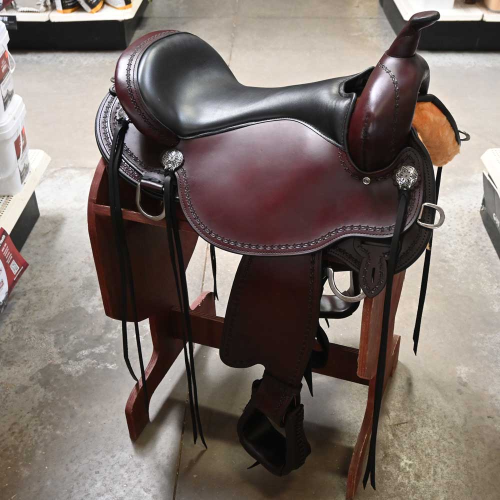 17" CIRCLE Y SALT RIVER FLEX2 TRAIL SADDLE Saddles Circle Y Saddlery