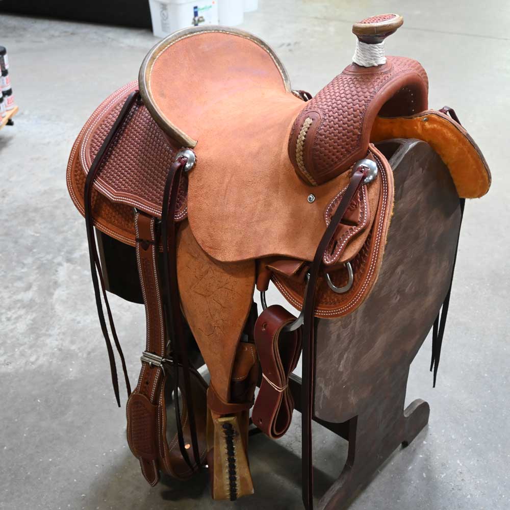 14.5" TESKEY'S RANCH ASSOCIATION SADDLE Saddles TESKEY'S SADDLERY LLC   