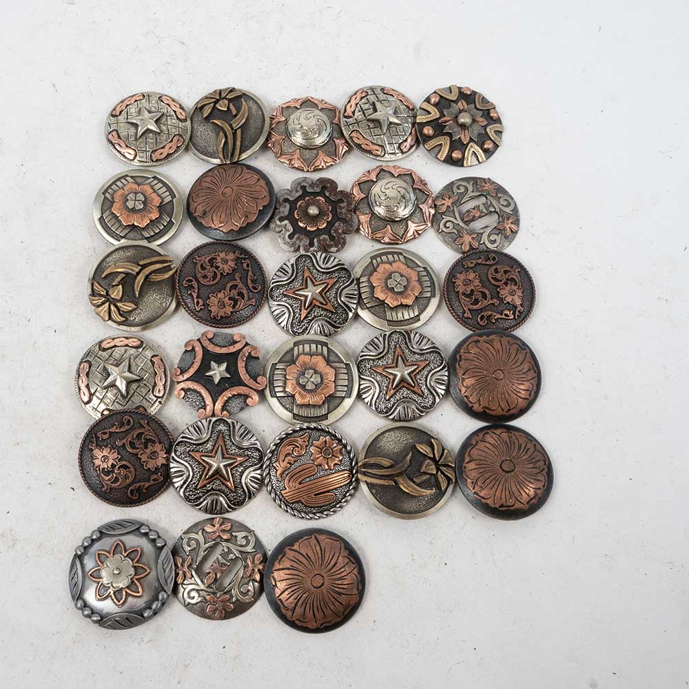 Used & New Assorted Conchos Set Of 34 Sale Barn Teskey's