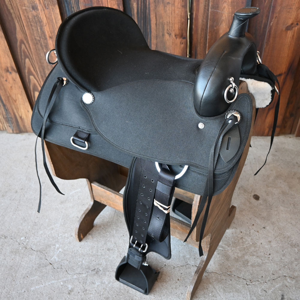 17" ABETTA PATHFINDER TRAIL SADDLE Saddles Abetta saddle co   