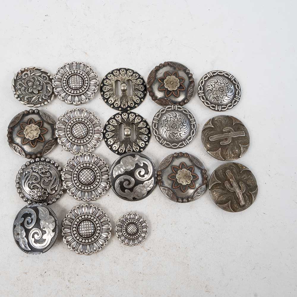 Used & New Assorted Conchos Set Of 18 Sale Barn Teskey's