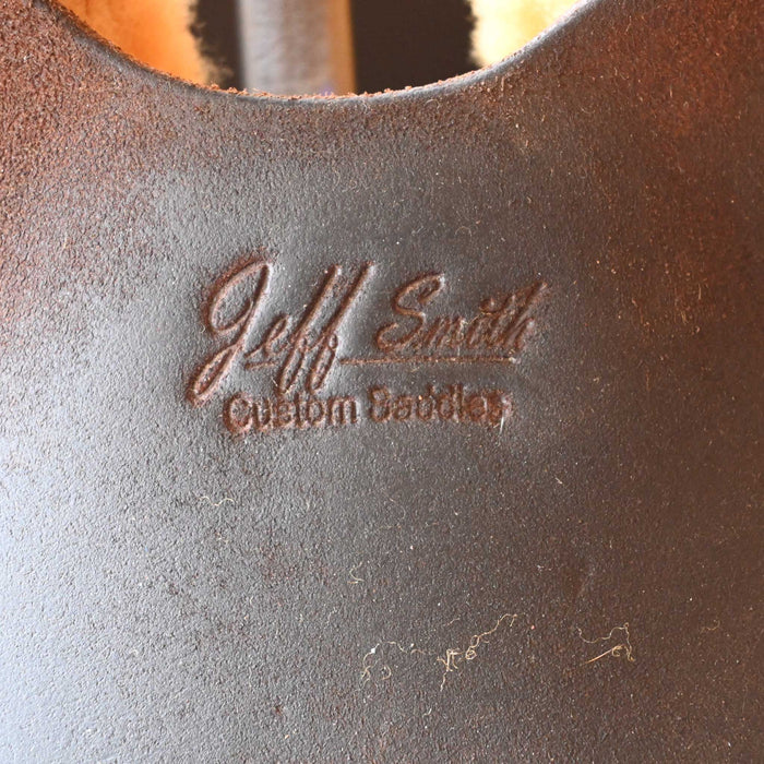 16.5" USED JEFF SMITH CUTTING SADDLE