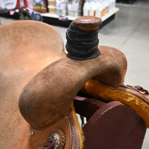 15.5" USED TRENT WARD RANCH CUTTING SADDLE Saddles - Used Trent Ward