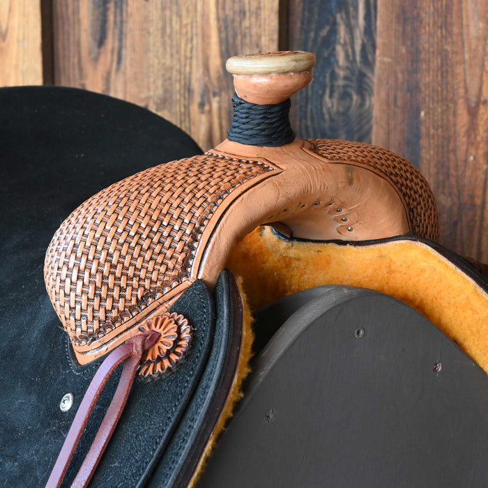 14" TESKEY'S CALF ROPING SADDLE