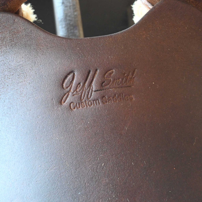 16.5" USED JEFF SMITH CUTTING SADDLE