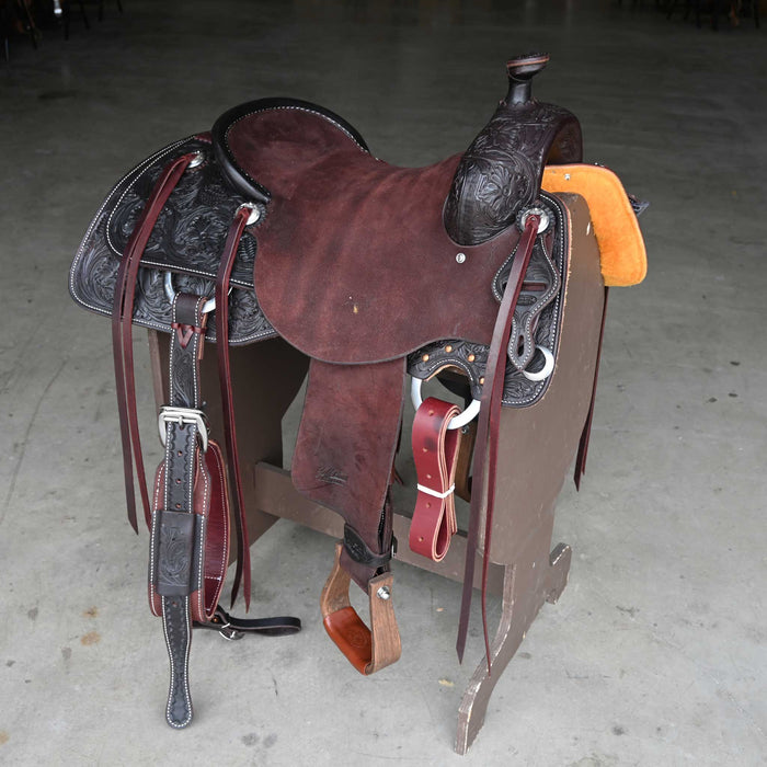 16" JEFF SMITH COW HORSE SADDLE