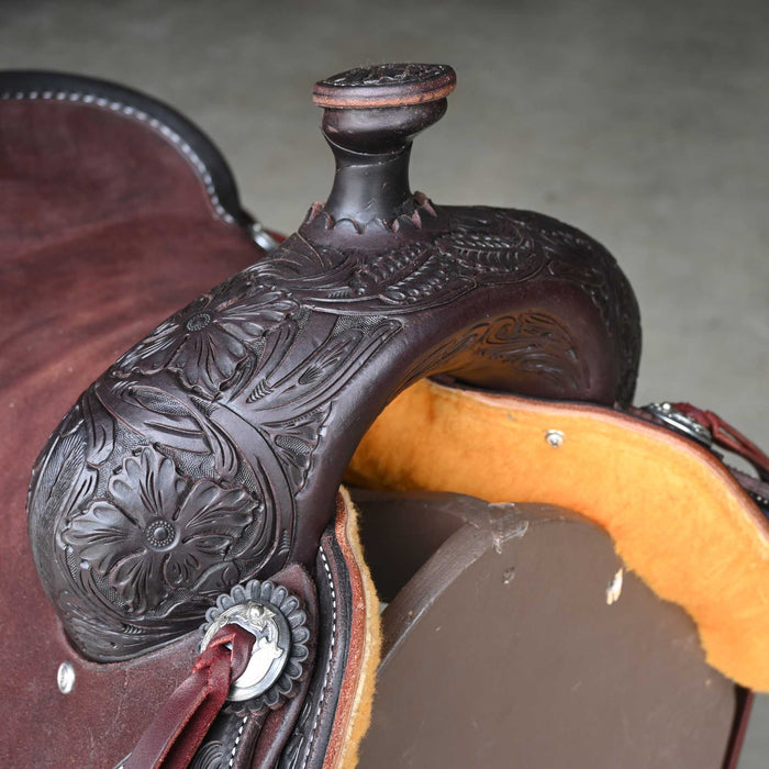 16" JEFF SMITH COW HORSE SADDLE