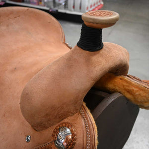 15" TESKEY'S ROPING SADDLE Saddles TESKEY'S SADDLERY LLC