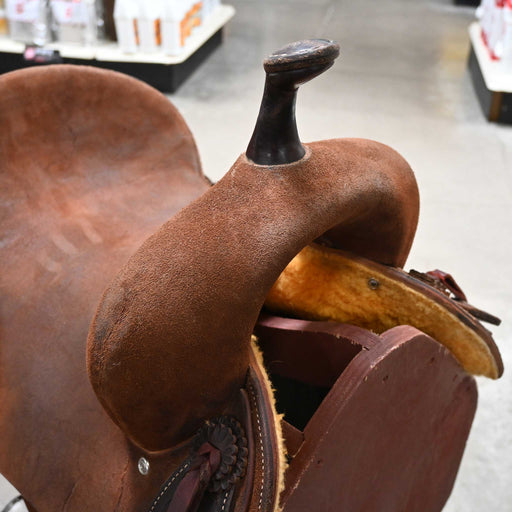 14" USED JEFF SMITH BARREL SADDLE Saddles - Used Jeff Smith