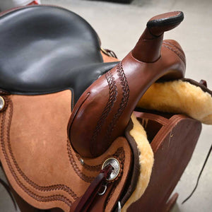 15" HIGH HORSE SKY MEADOW TRAIL SADDLE