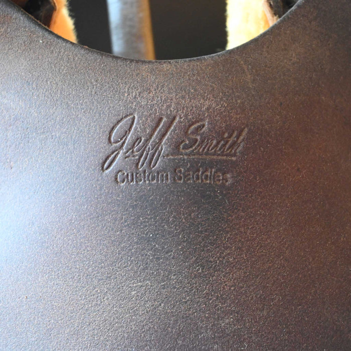 16" USED JEFF SMITH CUTTING SADDLE
