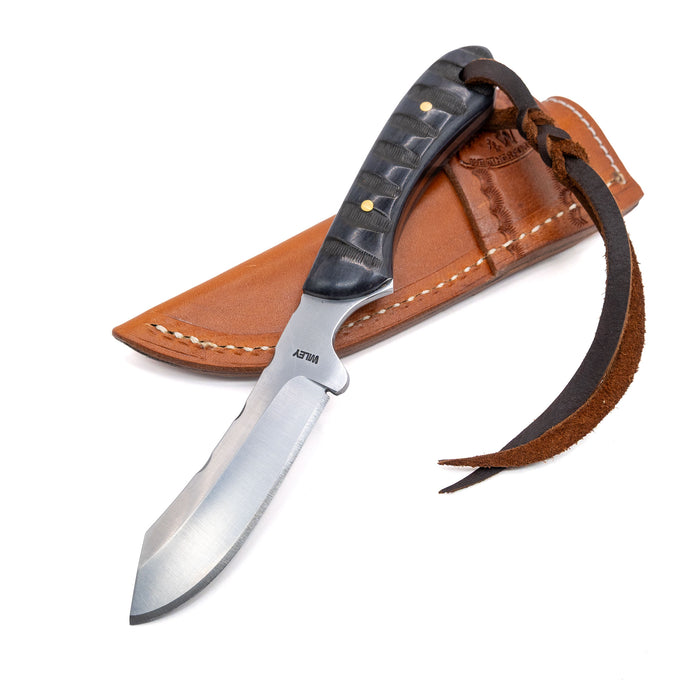 Justin Wiley Carbon Steel Skinner Knife Knives Justin Wiley