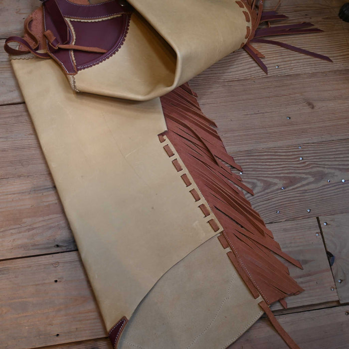Weighted Stepthrough Cowboy Chaps 2240 Tack - Chaps & Chinks MISC