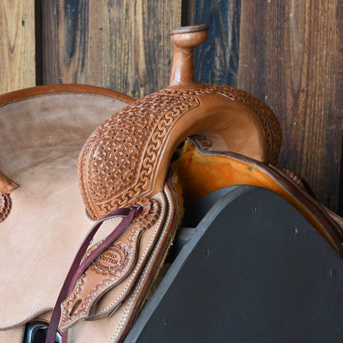 12.5" TESKEY'S RANCH CUTTER SADDLE