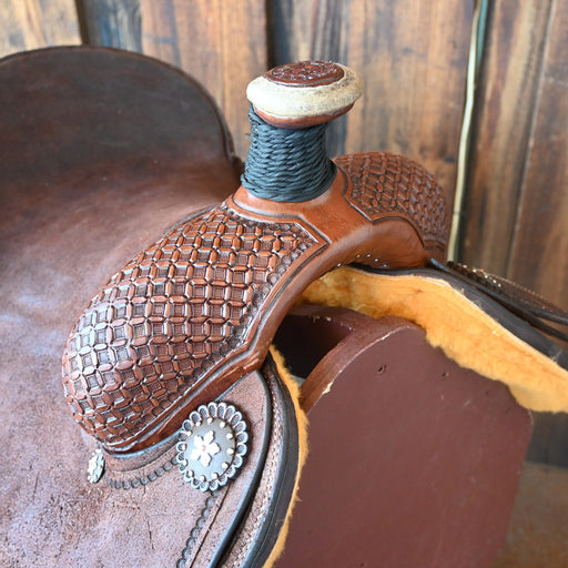 14.5" PATRICK SMITH ROPING SADDLE Saddles - New Patrick Smith