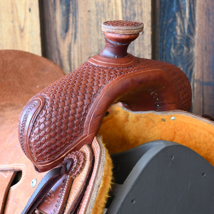 13" TESKEY'S STRIP DOWN RANCH SADDLE