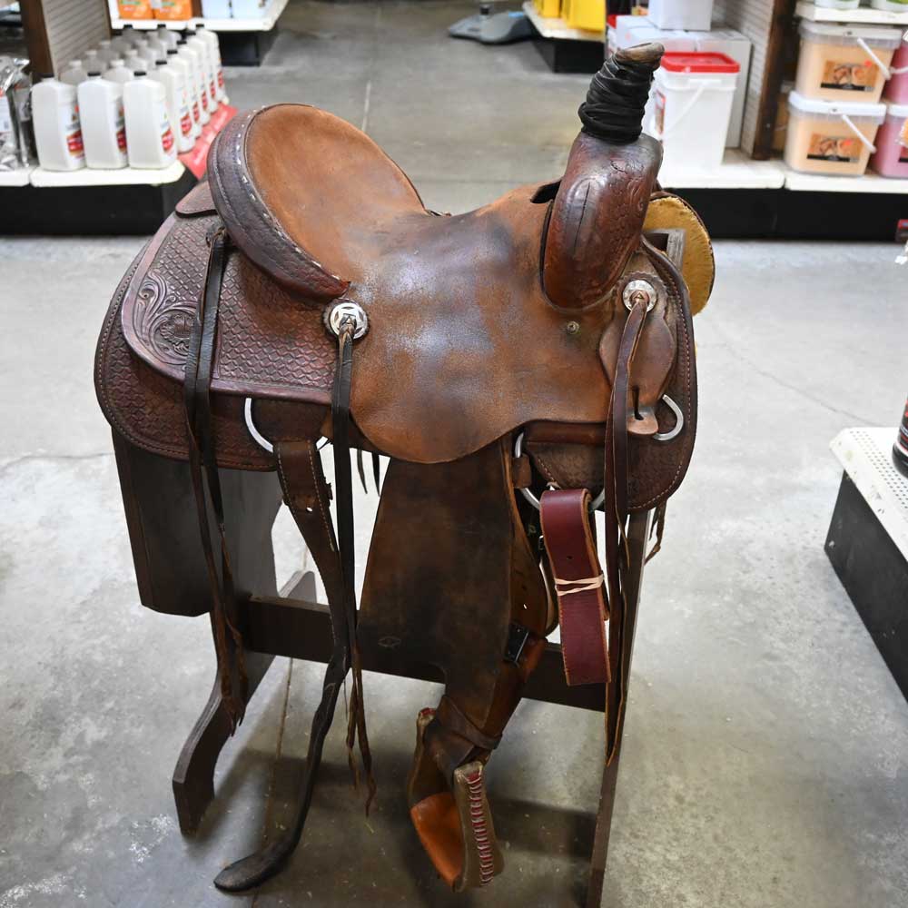 13.5" USED FOUR T ALL AROUND SADDLE