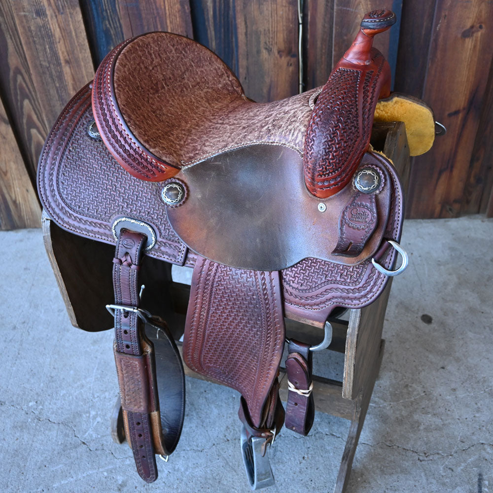 13.5" USED COATS BARREL SADDLE Saddles Coats Saddlery   