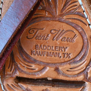 13.5" USED TRENT WARD RANCH SADDLE Saddles Trent Ward