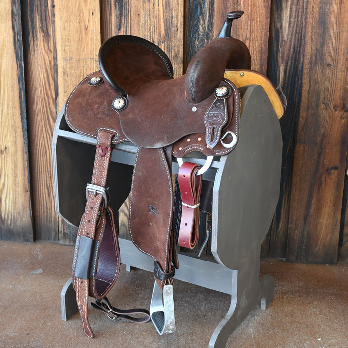 13" JEFF SMITH TAMI SEMAS BARREL SADDLE